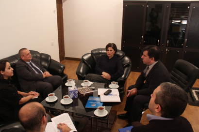 Директор Переводческого Центра Афаг Масуд встретилась с временным поверенным в делах Польши в Азербайджане